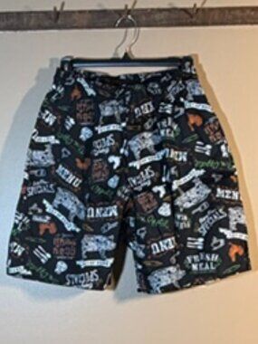 Chefwear Ultimate Cotton Chef Shorts Menu Pattern